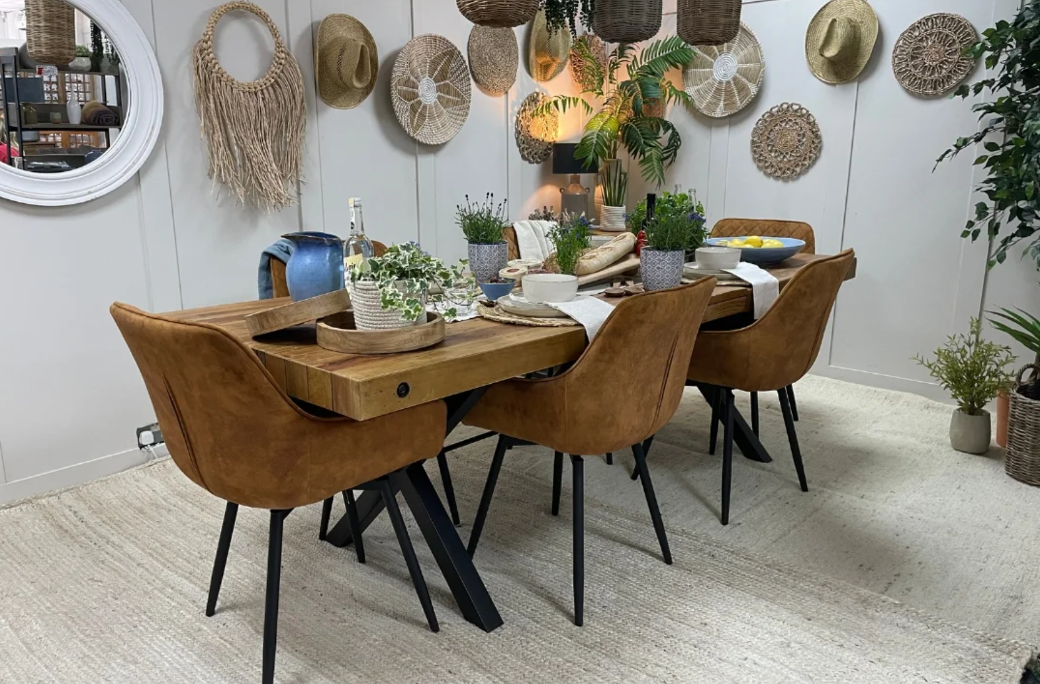 Mediterranean Style Dining: A Look Inside